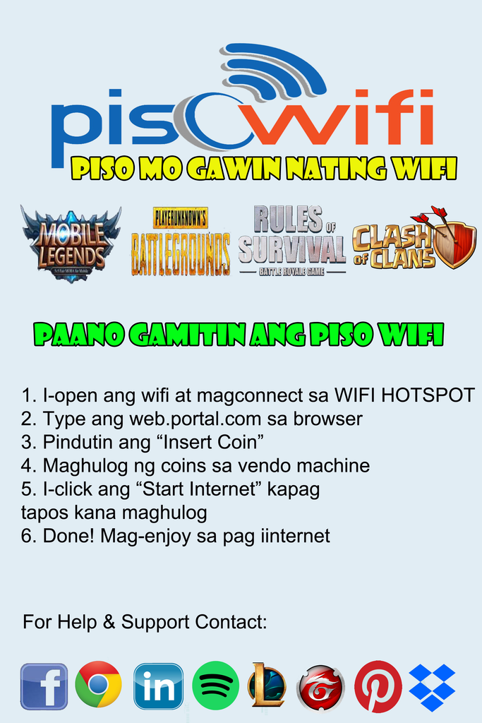 Piso Wifi Vending Machine